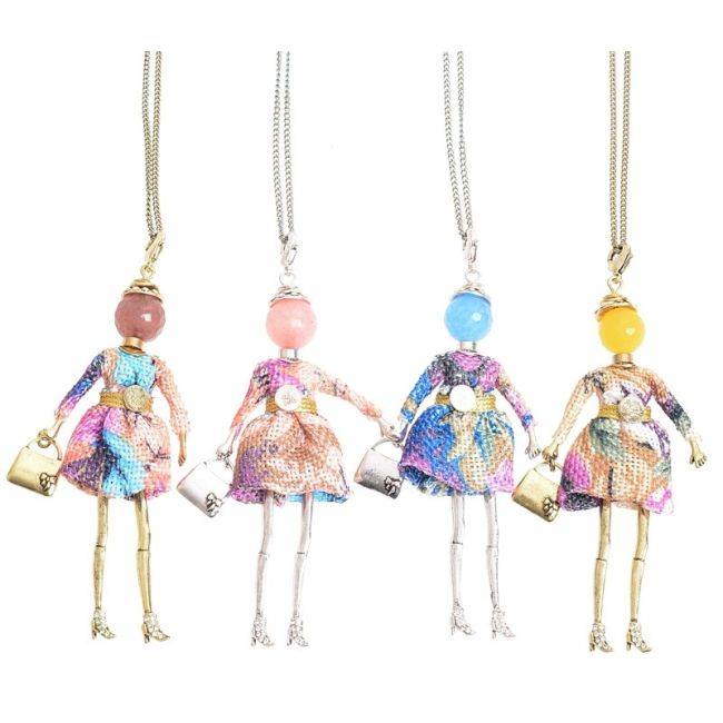 LONG PENDANT NECKLACE DOLL