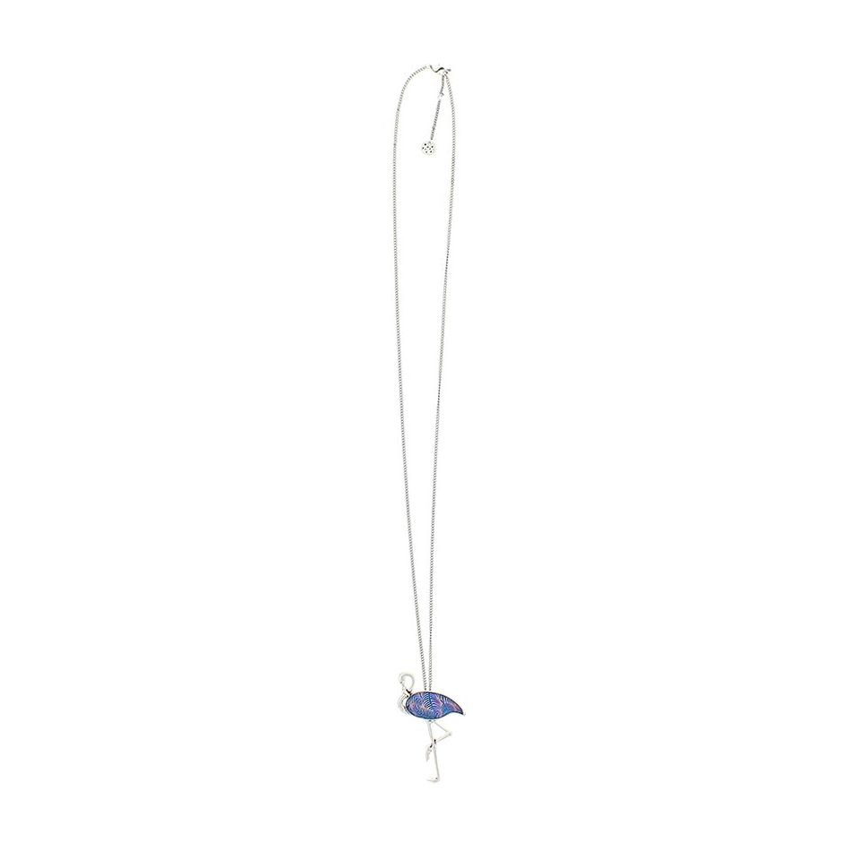 COLLAR LARGO COLG. METAL ESMALTE FLAMENCO