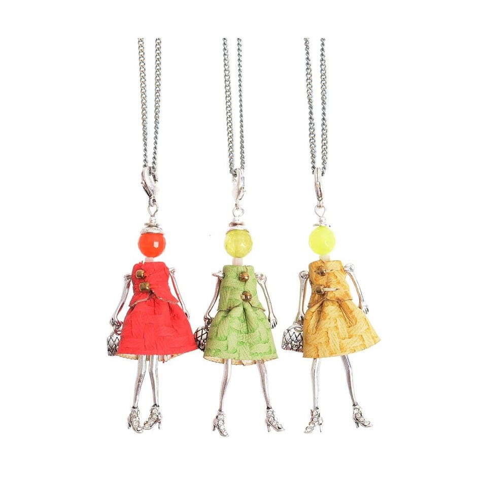 PENDANT SHORT NECKLACE DOLL MINI