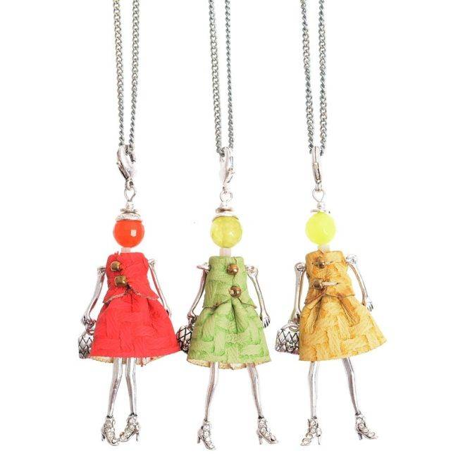 PENDANT SHORT NECKLACE DOLL MINI