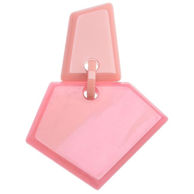 RESIN GEOMETRIC SHAPE BROOCH