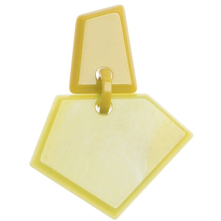 BROCHE FORMA GEOMÉTRICA RESINA 2