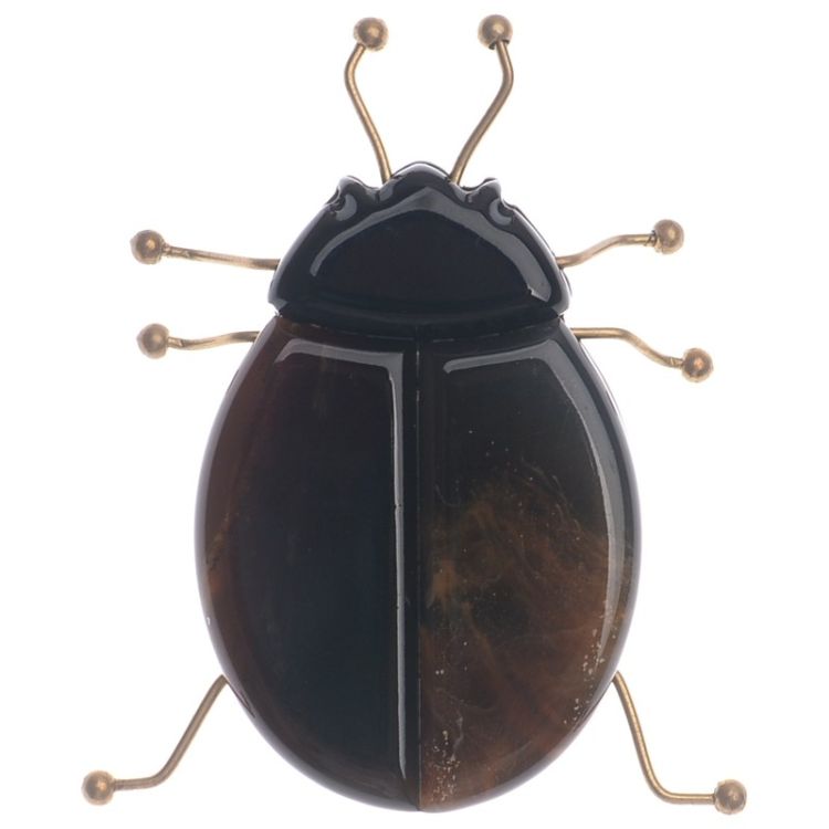 BROCHE INSECTO RESINA PATAS METAL 2