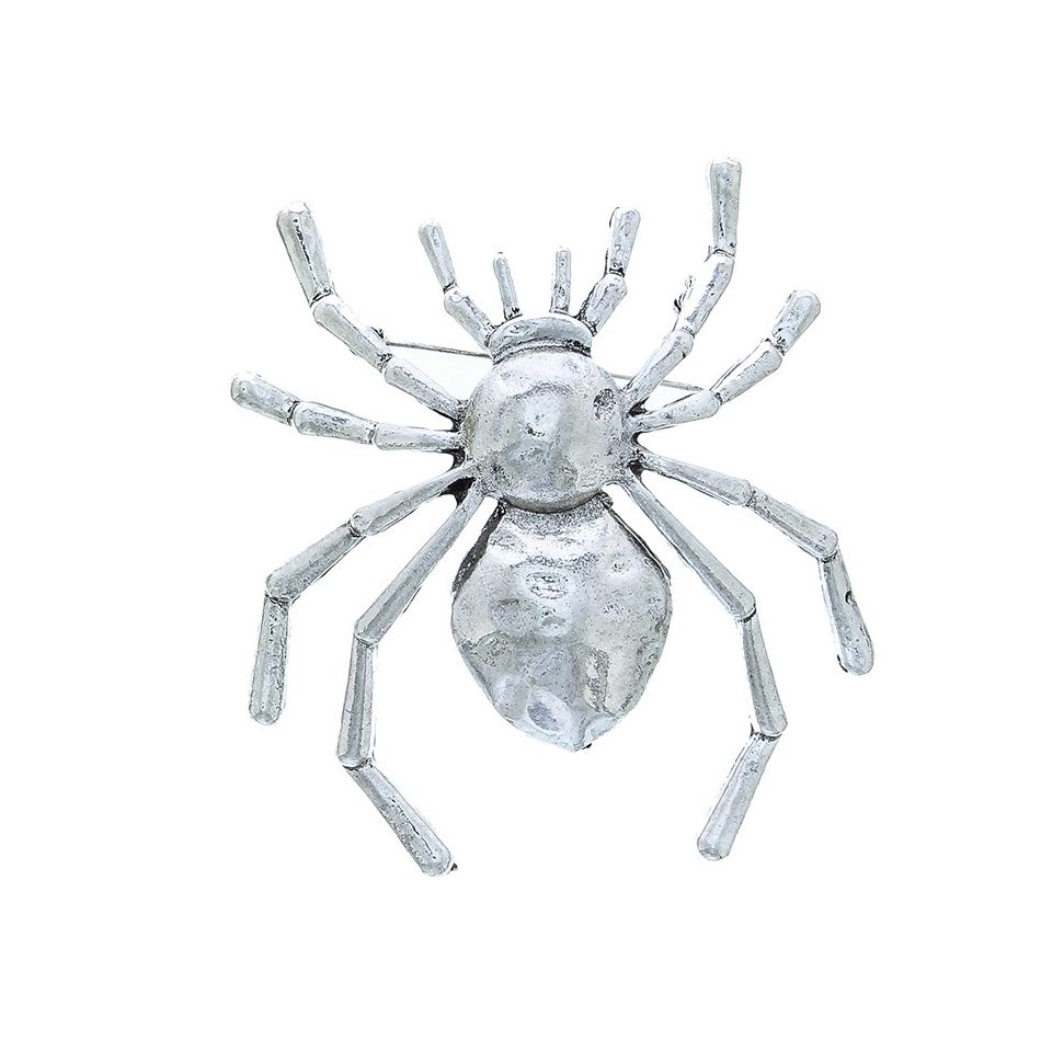 BROCHE ARAÑA METAL