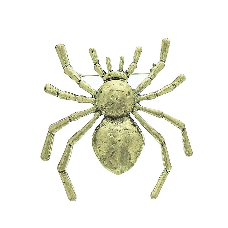 BROCHE ARAÑA METAL