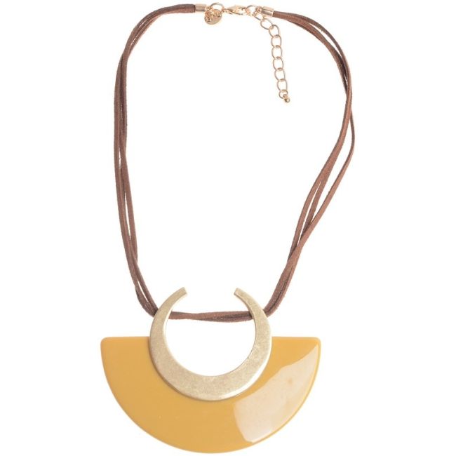 GARGANTILLA COLGANTE METAL RESINA