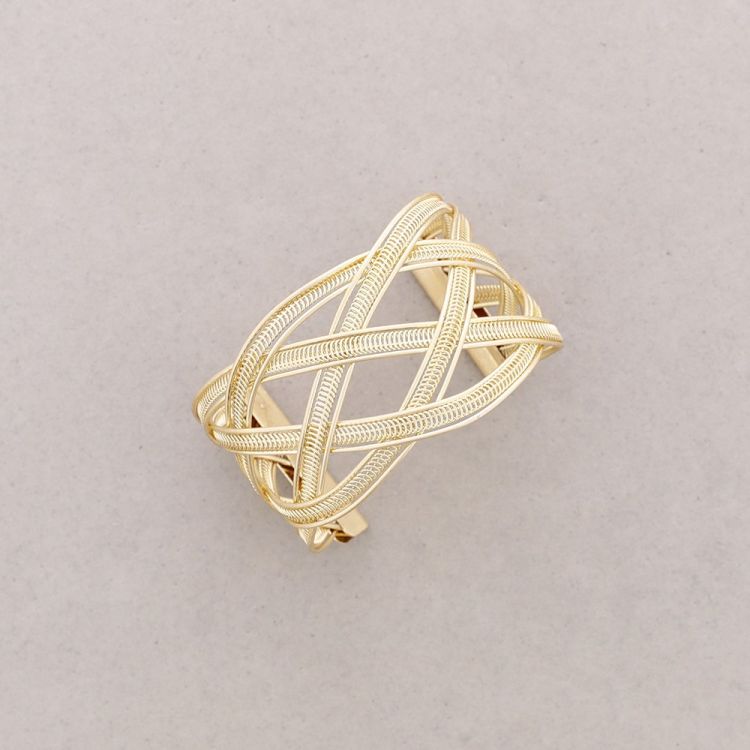 BRAIDED METAL BRACELET