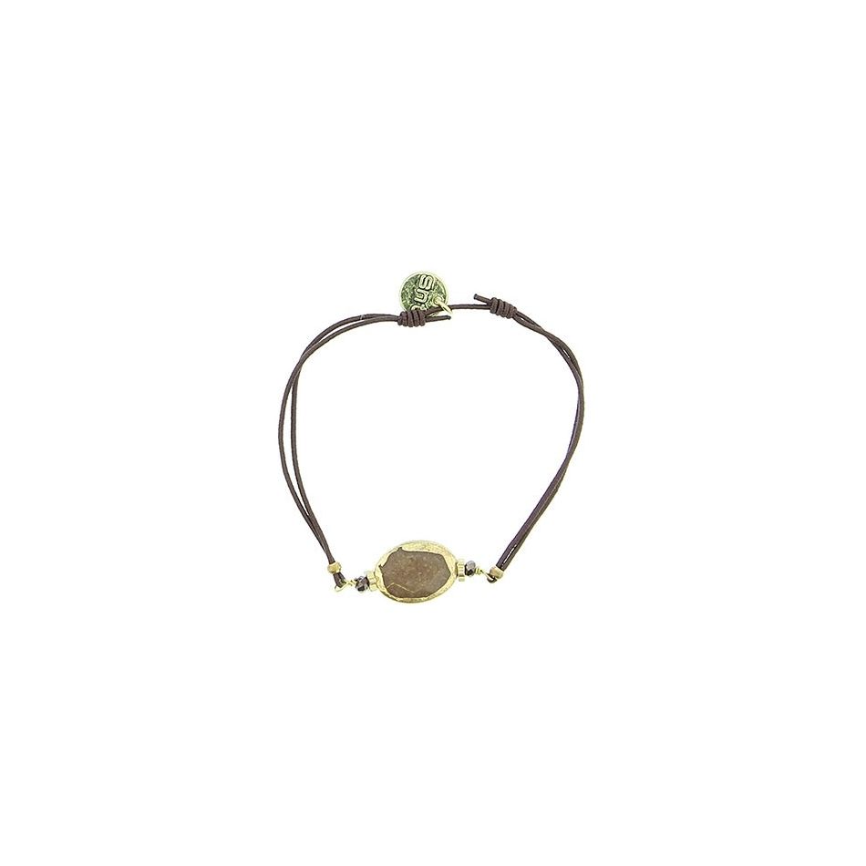 STONE ELASTIC BRACELET
