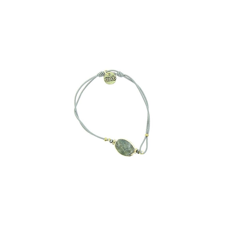 STONE ELASTIC BRACELET
