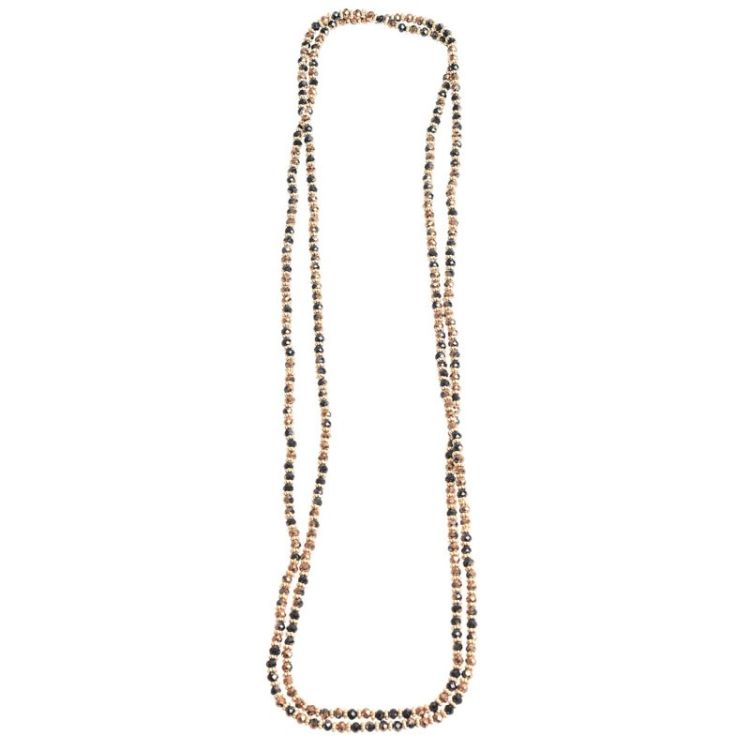 COLLAR LARGO CRISTALES 4MM