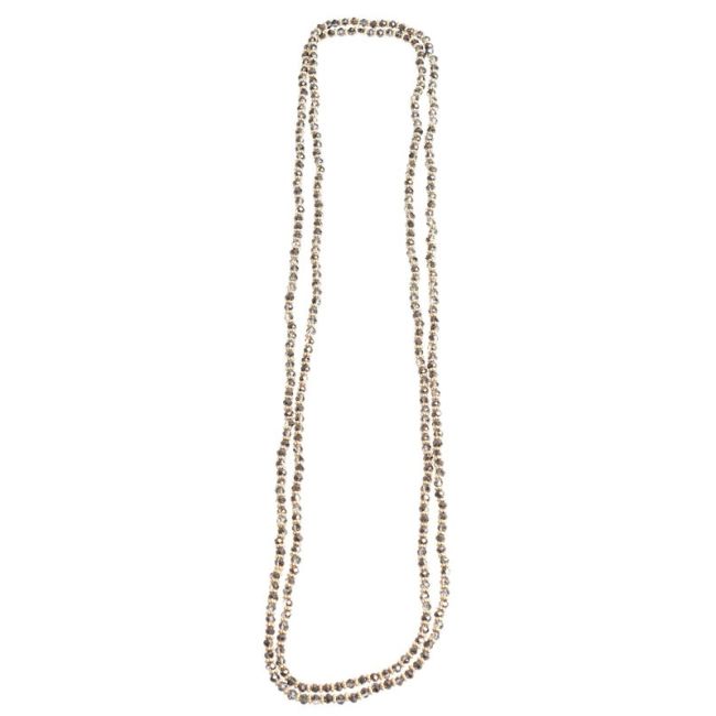 LONG CRYSTAL NECKLACE 4MM
