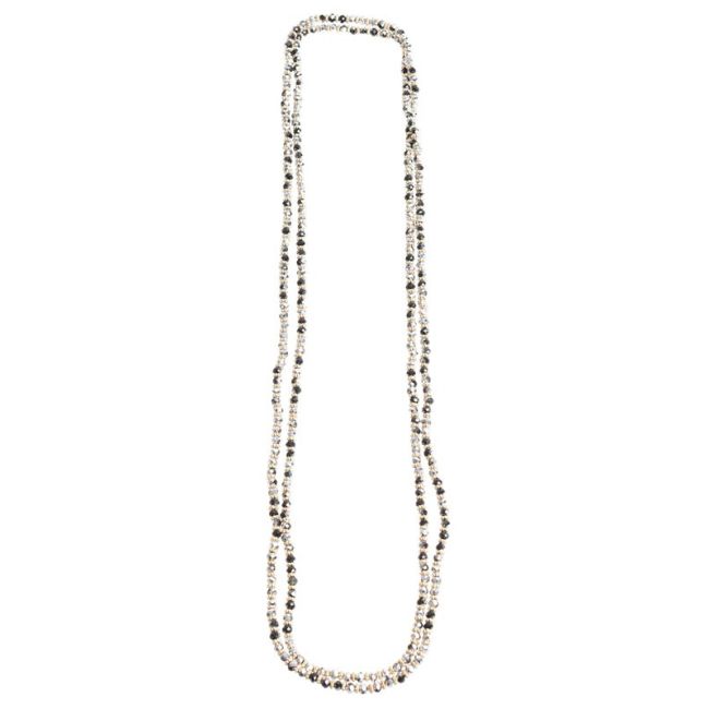 LONG CRYSTAL NECKLACE 4MM