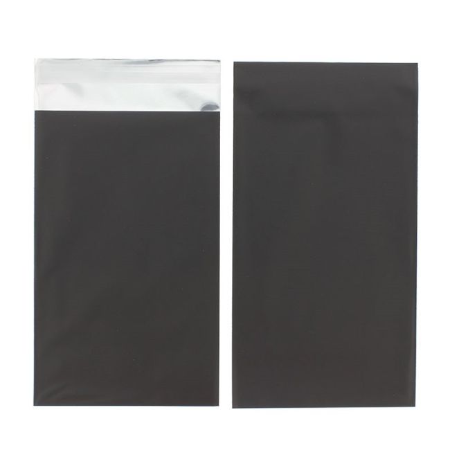 METALLIC FINISH BAG 12*19+4.5