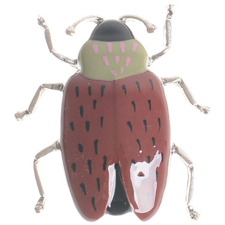 BROCHE INSECTO METAL ESMALTE