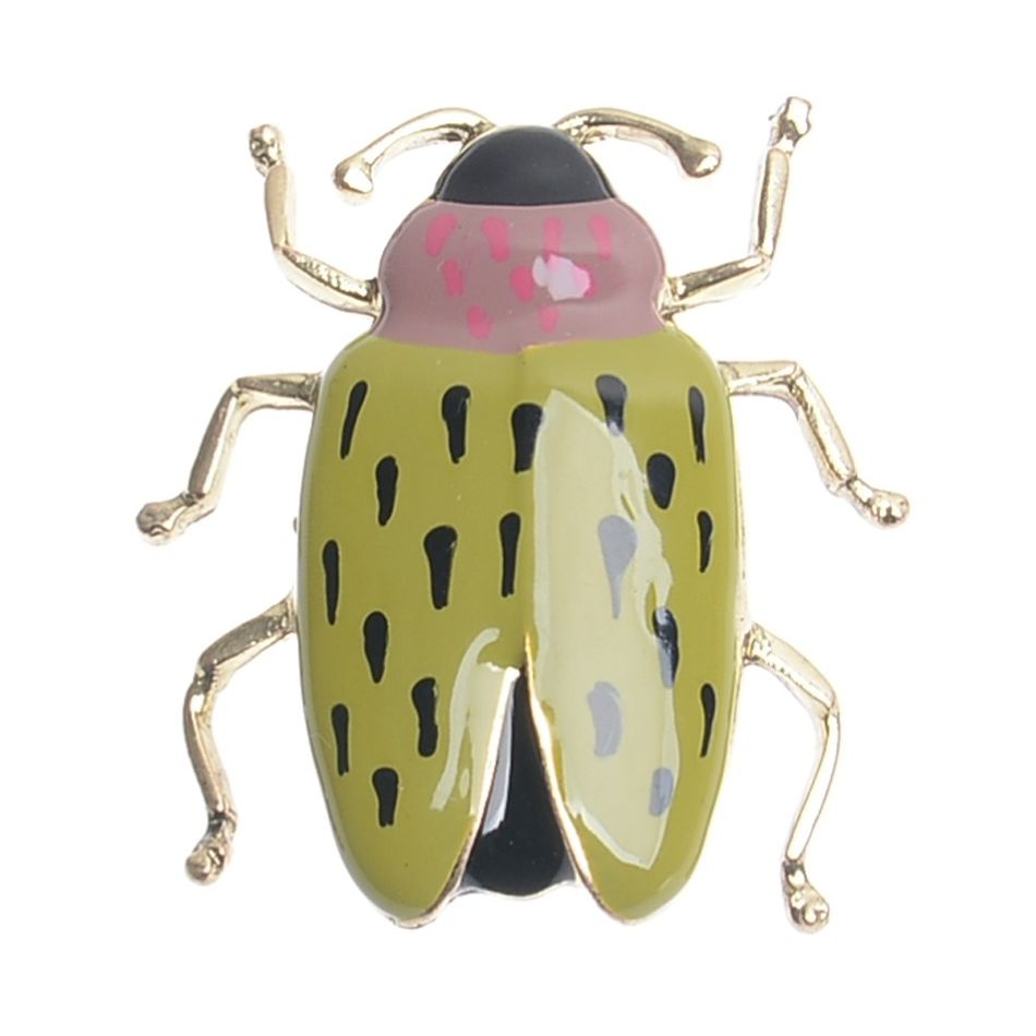 BROCHE INSECTO METAL ESMALTE