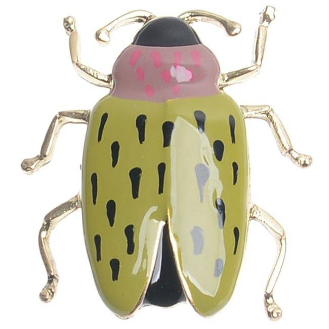 BROCHE INSECTO METAL ESMALTE
