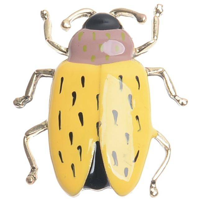 BROCHE INSECTO METAL ESMALTE