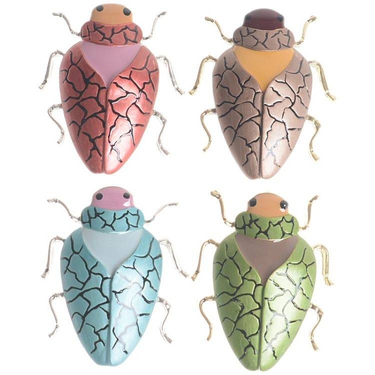 BROCHE INSECTO METAL ESMALTE 2