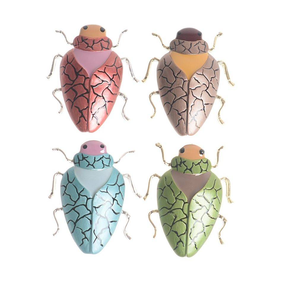 BROCHE INSECTO METAL ESMALTE
