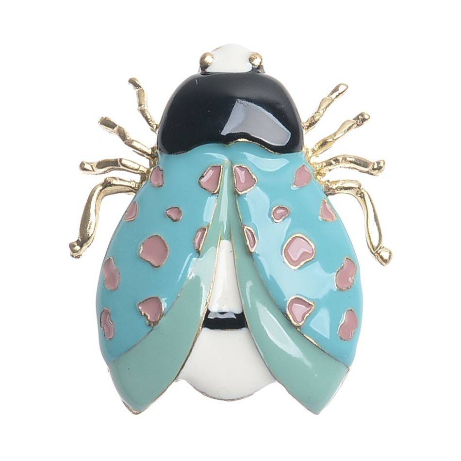BROCHE INSECTO METAL ESMALTE