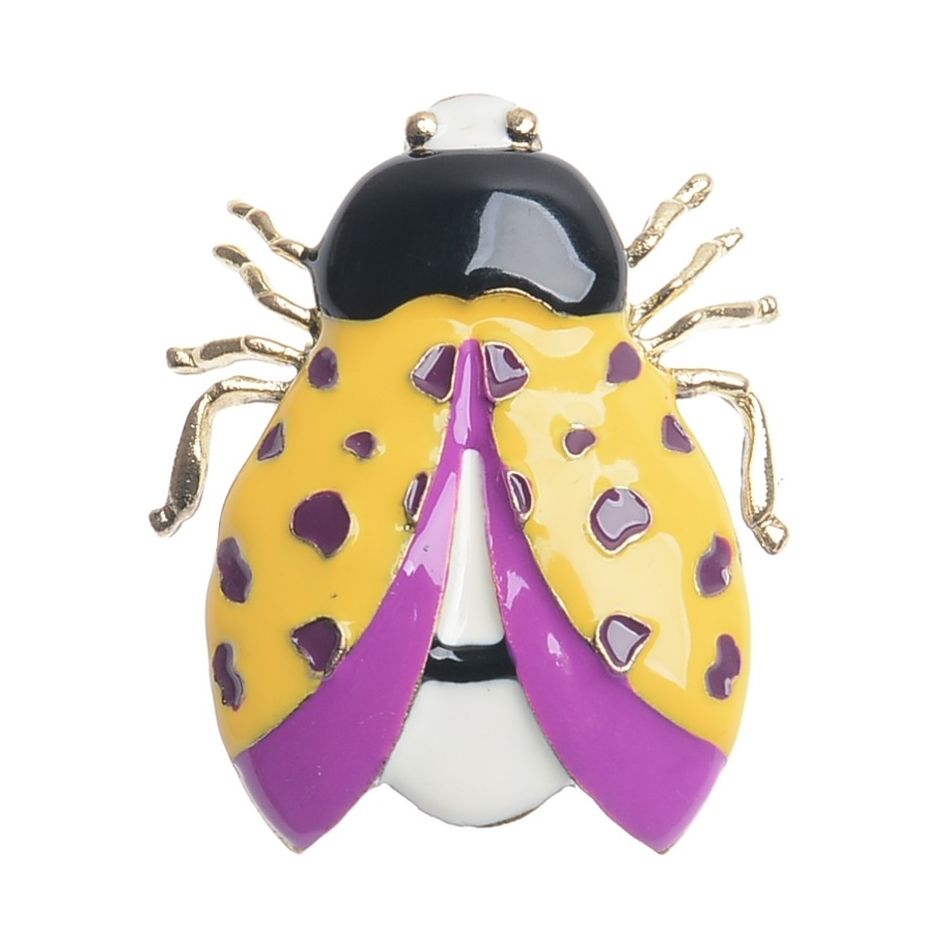 BROCHE INSECTO METAL ESMALTE
