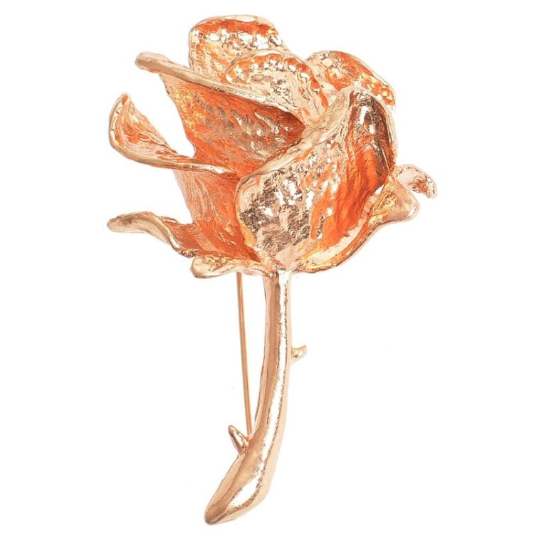 BROCHE FLOR METAL