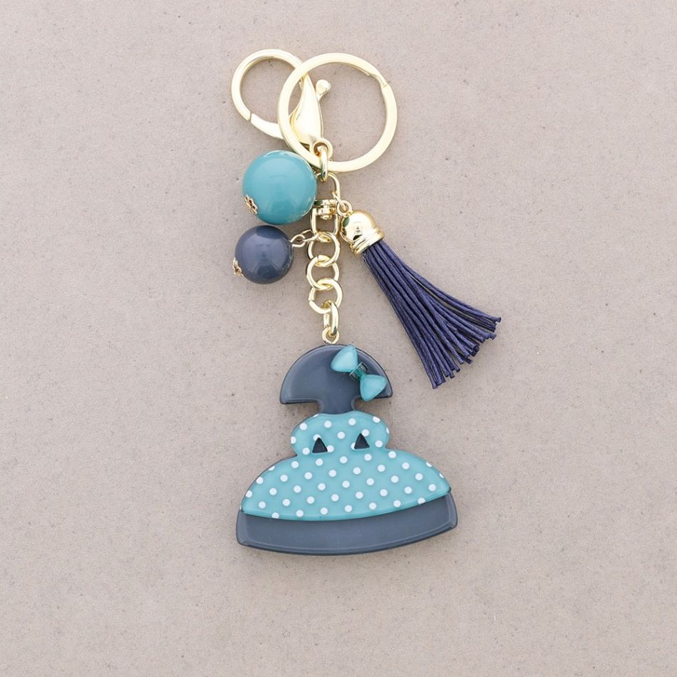 MENINA RESIN PENDANT KEYCHAIN