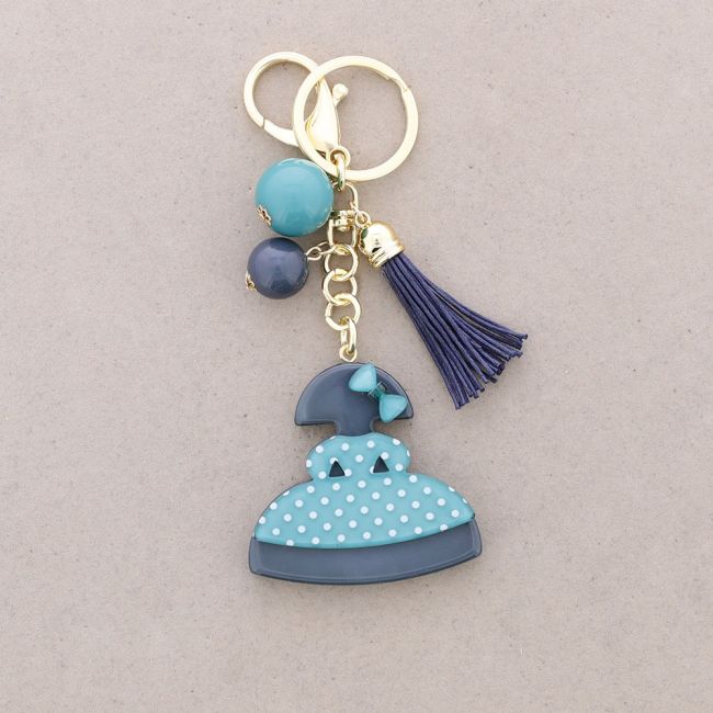 MENINA RESIN PENDANT KEYCHAIN
