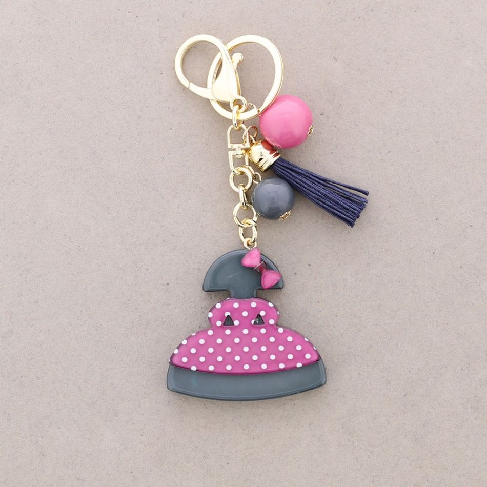 MENINA RESIN PENDANT KEYCHAIN