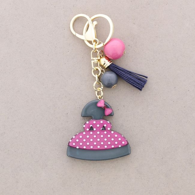 MENINA RESIN PENDANT KEYCHAIN