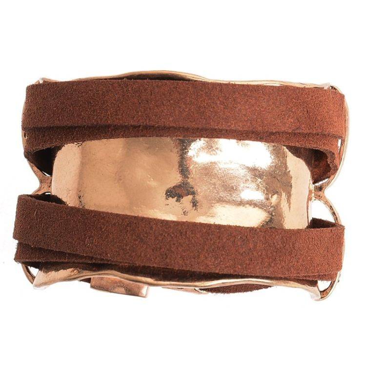 SUEDE METAL BRACELET 2