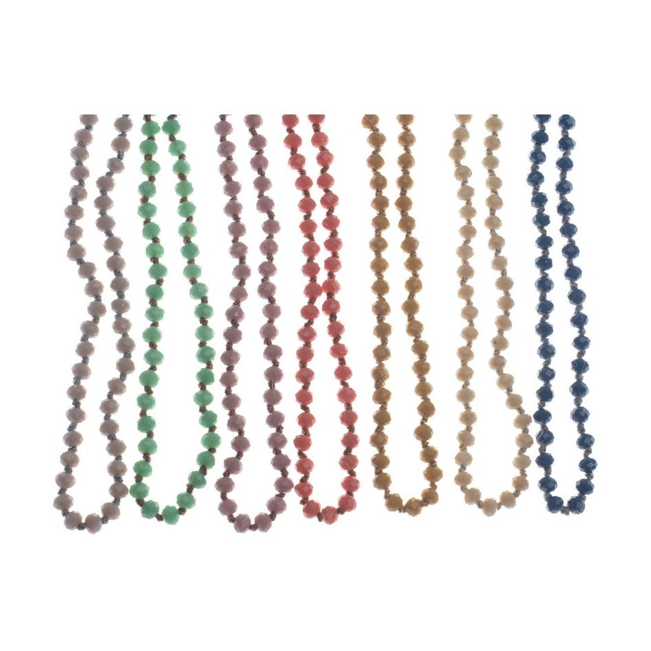 COLLAR LARGO CRISTALES FACETADOS 1.5M*6MM