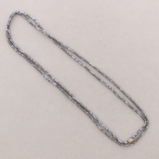 COLLAR LARGO CUENTAS FACETA1.5M*4MM
