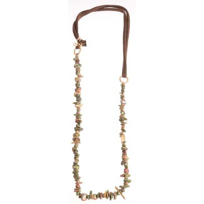 IRREGULAR METAL STONES LONG...