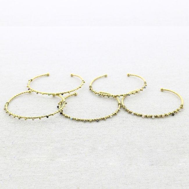 STONE STEEL BRACELET