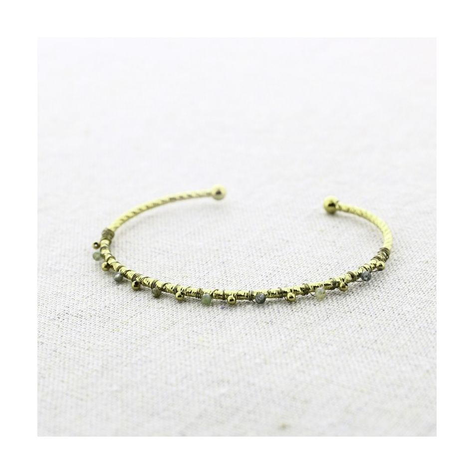STONE STEEL BRACELET
