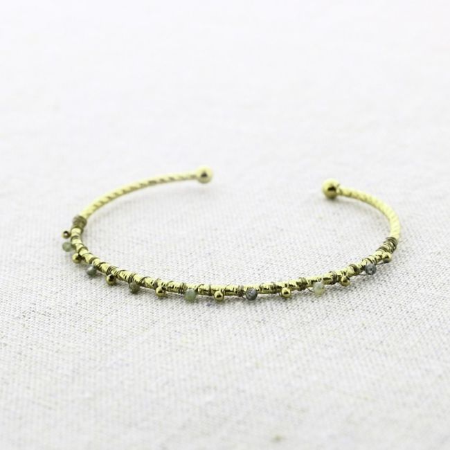 STONE STEEL BRACELET