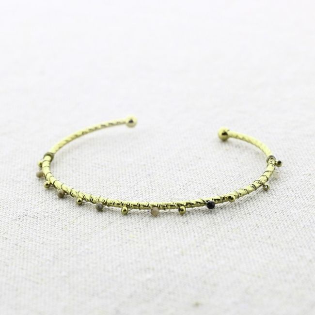 STONE STEEL BRACELET