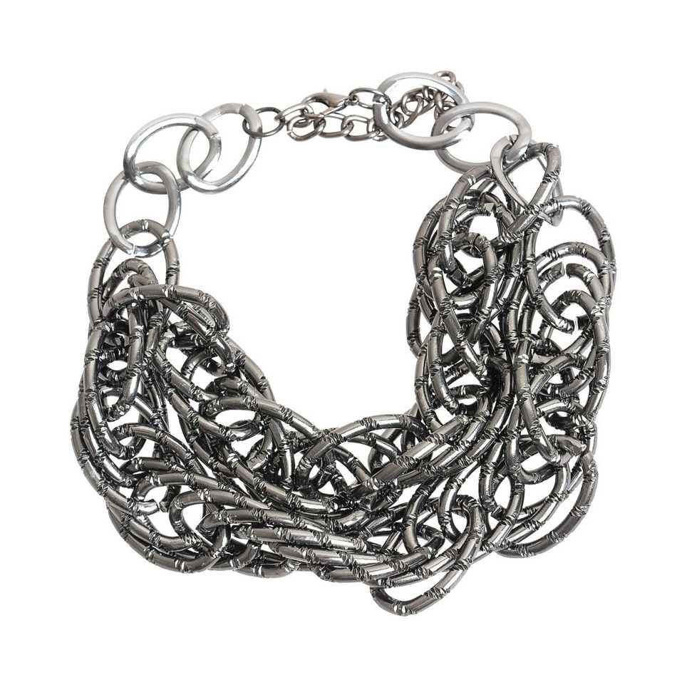 DOUBLE LINK SHORT NECKLACE