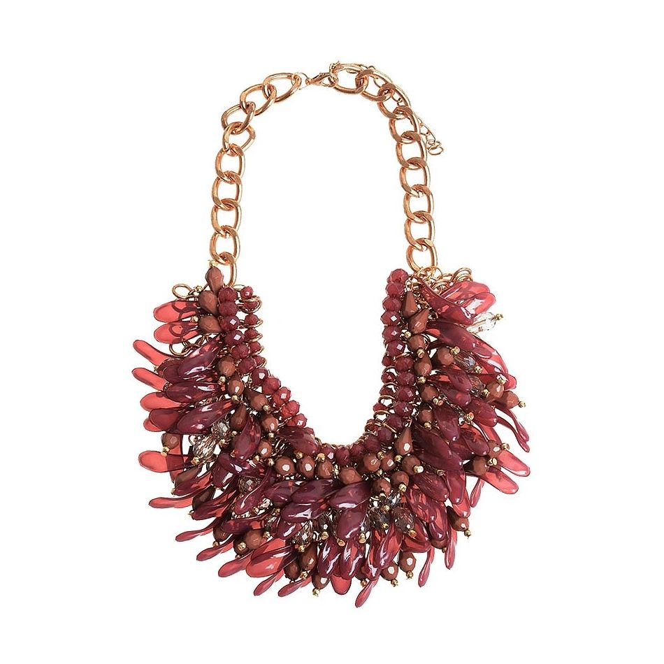MIX BEADS SHORT NECKLACE