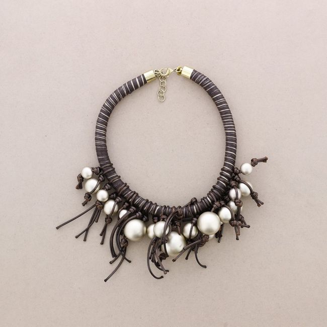 GARGANTILLA COLG. CORDONES BOLAS