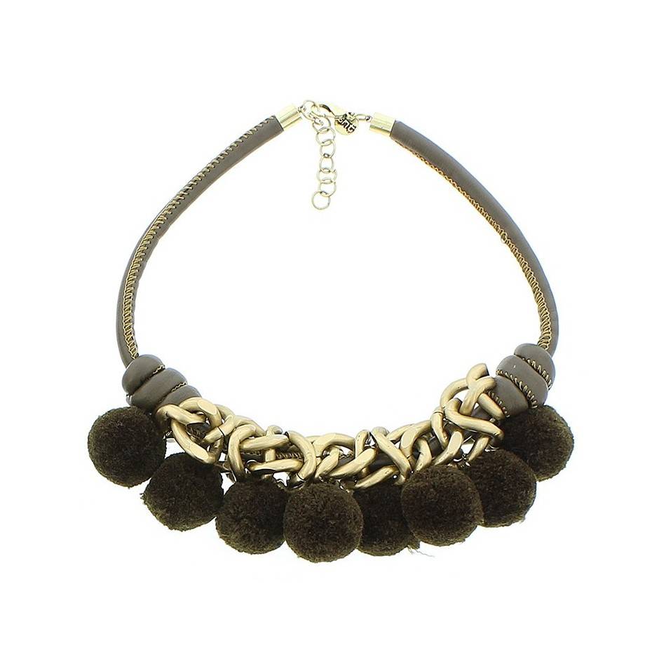 POMPOM LINK CHOKER