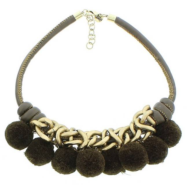 POMPOM LINK CHOKER