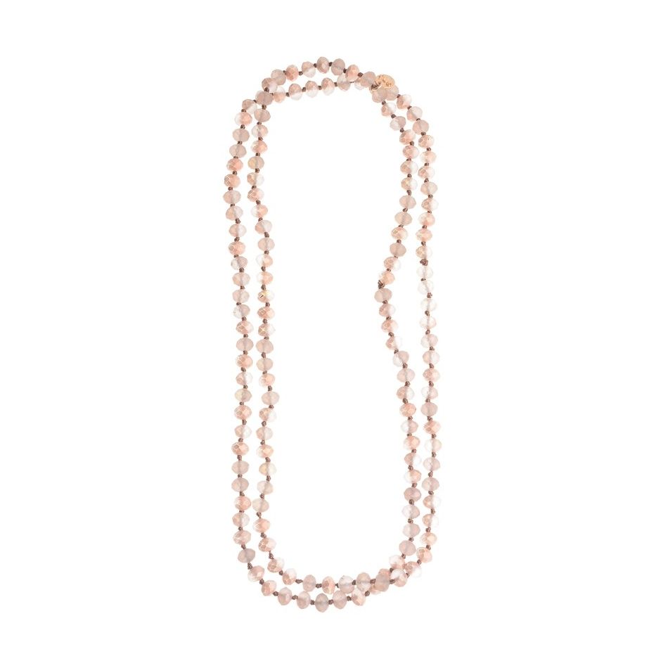 COLLAR LARGO CRISTAL FACETADO 1.2M*8MM