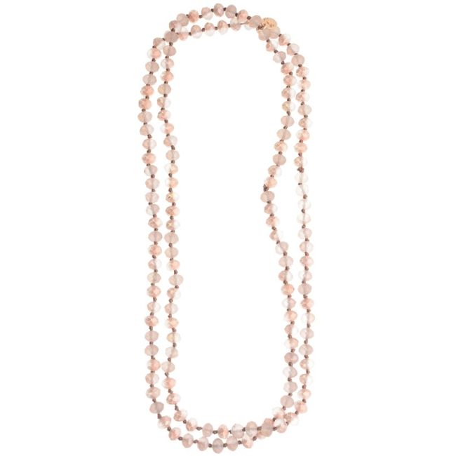 COLLAR LARGO CRISTAL FACETADO 1.2M*8MM