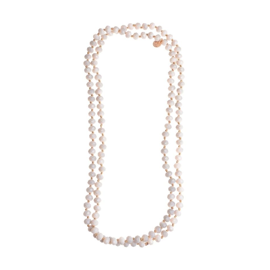 COLLAR LARGO CRISTAL FACETADO 1.2M*8MM
