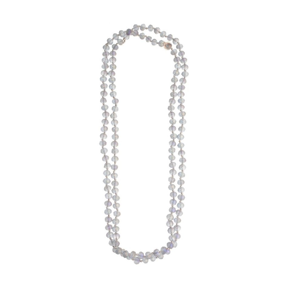 COLLAR LARGO CRISTAL FACETADO 1.2M*8MM