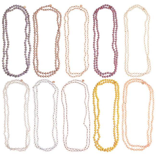 COLLAR LARGO CRISTAL FACETADO 1.2M*8MM