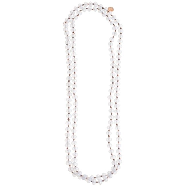 COLLAR LARGO CRISTAL FACETADO 1.2M*8MM