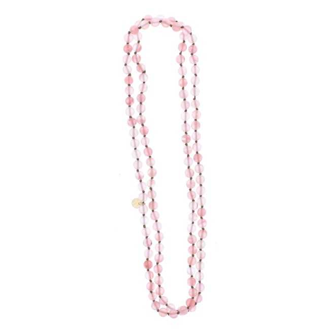 LONG STONE NECKLACE 1.2M*8MM